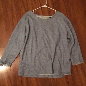 J crew zip back sweater